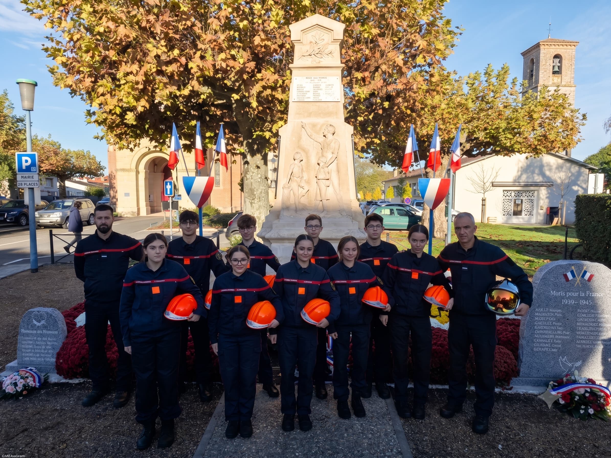 Cérémonie des JSP de l'Agenais
